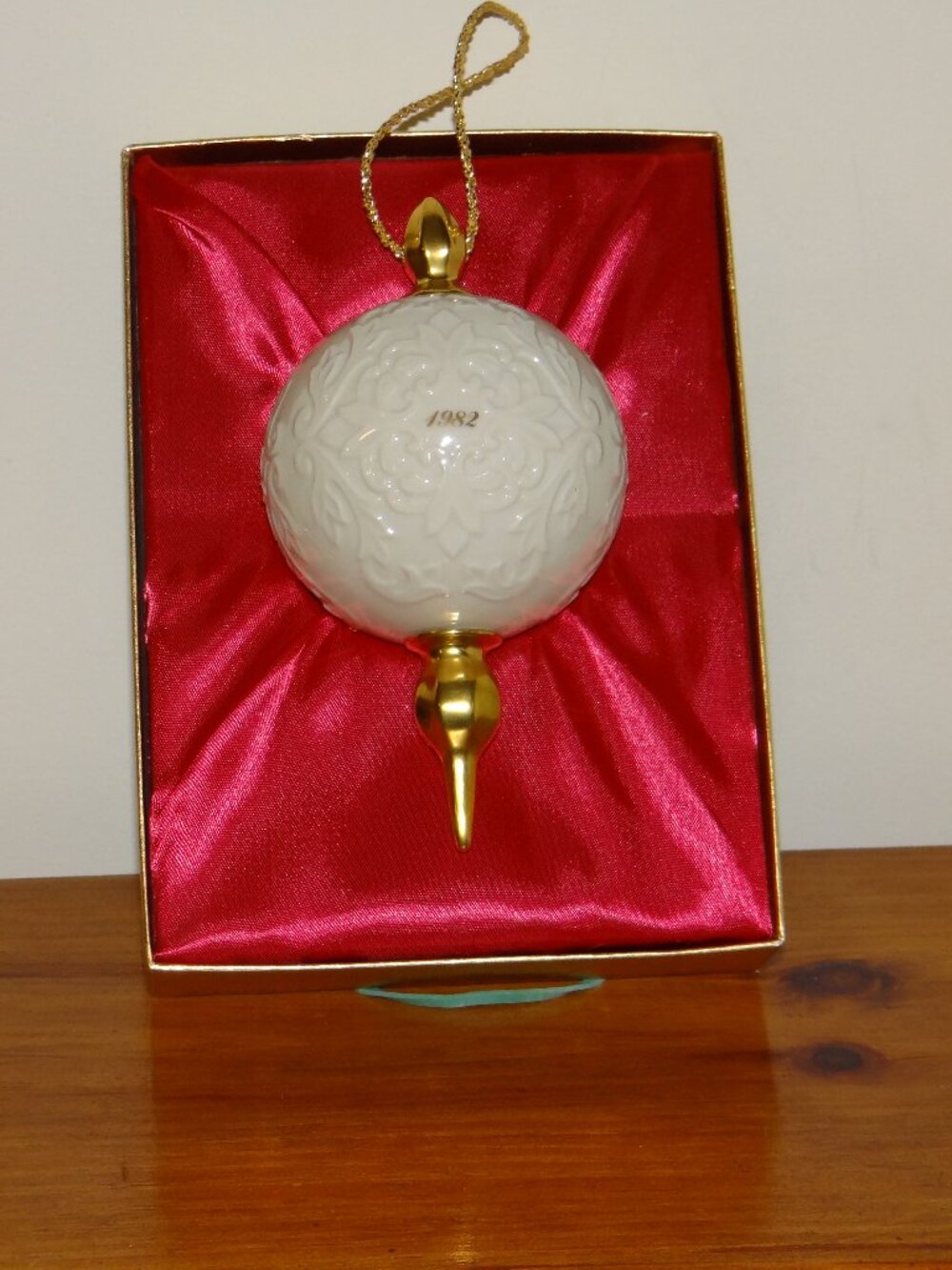Lenox Christmas Ornament - 1982